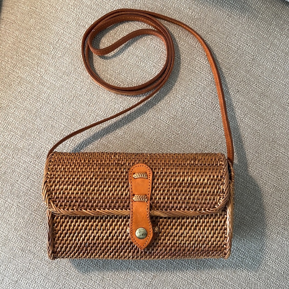 Bohemian Rattan Bag - Picture 7 of 11
